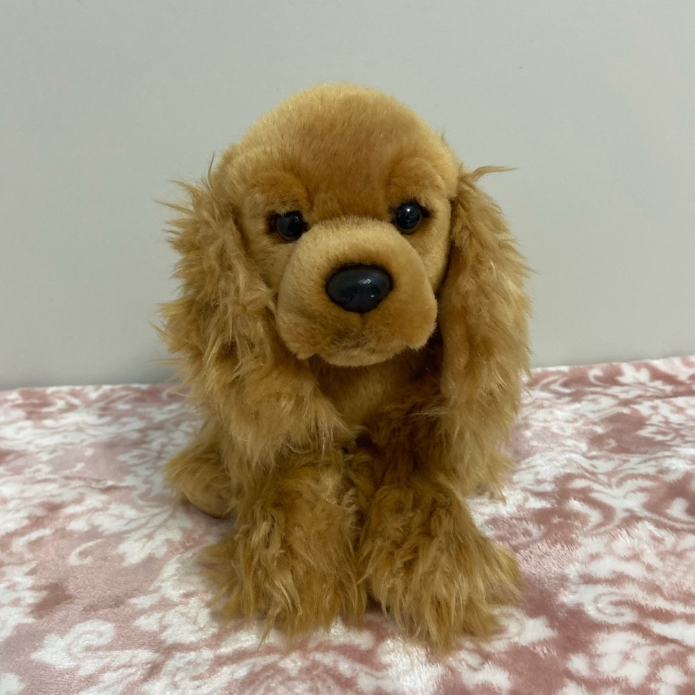 GANZ Webkinz Signature Golden Brown Plush Cocker Spaniel Puppy
